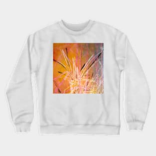 The Glass Bottles 2A - section of painting Crewneck Sweatshirt